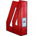 Ver imagem 1 de PORTA REVISTA CLASSIQUE LINE PT com 4 PÇ VERMELHO C 278 3