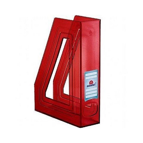 PORTA REVISTA CLASSIQUE LINE PT com 4 PÇ VERMELHO C 278 3