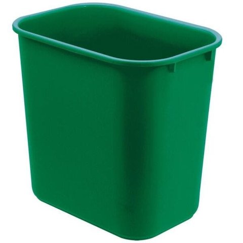 Cesto Acrimet para Escritório 573.0 retangular 12 litros - Verde