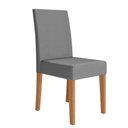 Ver imagem 6 de Kit 2 Cadeiras de Jantar Josi MDF Suede Cinza Pallazio