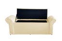 Ver imagem 3 de Kit Dubaí Cabeceira de Cama Box Casal e Recamier Baú Solteiro 90 Cm Suede Porcelana do Lar Móveis