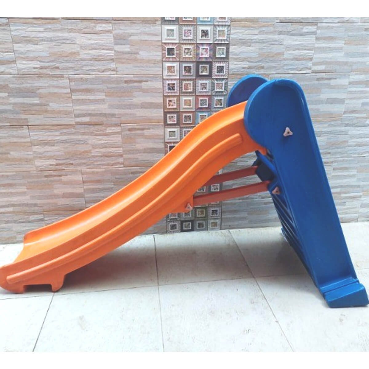 Escorregador Infantil 4 Degraus Xalingo Playground para Criança Master Laranja - 7
