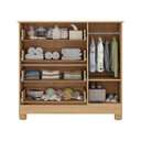 Ver imagem 4 de Cômoda Infantil 95cm 1 Porta e 4 Gavetas Allegra Multimóveis Mp4444 Madeirado Madeirado