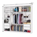 Ver imagem 4 de Closet Casal Rubi 4 Gavetas