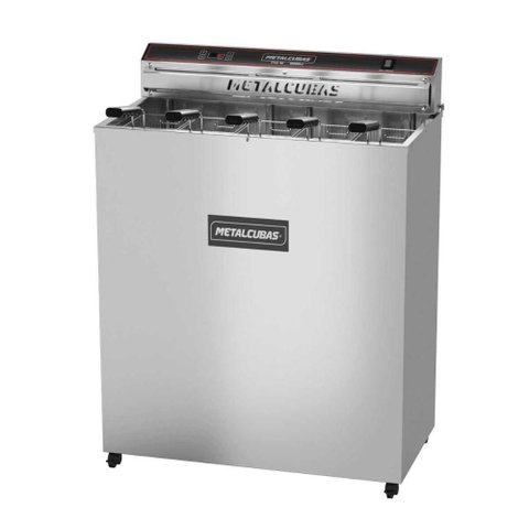 Fritador Elétrico Água e Óleo 45 Litros de Pedestal 10.000W Fao 45 220V - Metalcubas