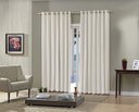 Ver imagem 1 de Cortina Bella Janela -Duplex Lisa 3.00 x 1.70 Branco