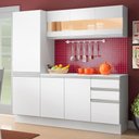 Ver imagem 1 de Cozinha Compacta Smart Modulada 170 Cm Madesa