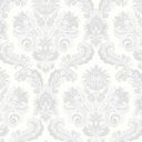 Ver imagem 1 de Papel de Parede Thema Damask Branco 28820