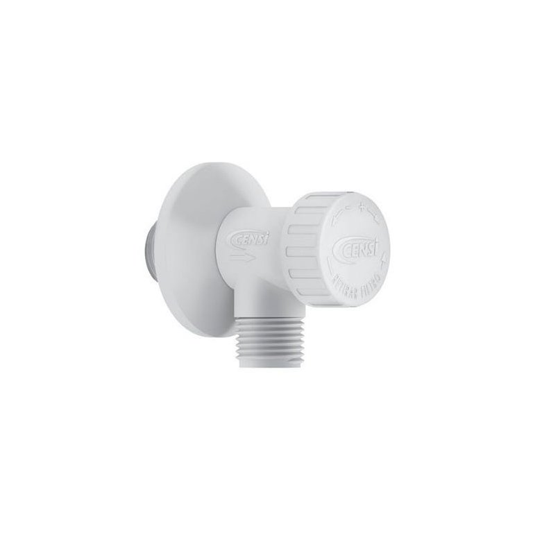 Registro Regulador De Vazão Com Filtro Abs Branco 1/2 Censi Registro Regulador De Vazão Com Filtro Abs Branco 1/2 Censi