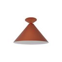 Ver imagem 1 de Luminária Plafon Cone Belga 1 Lamp E27 Cobre - 3105 Gde Cb