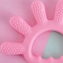 Ver imagem 4 de Mordedor Dedinhos para Bebê de Silicone 12x1cm Rosa