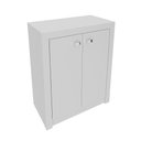 Ver imagem 3 de Balcão para Escritório Baixo 02 Portas Me4103 Branco Tecnomobili
