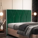 Ver imagem 2 de Cabeceira Cama Box Casal King 195 cm Aurora W01 Facto Verde Musgo - Lyam Decor