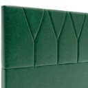 Ver imagem 7 de Cabeceira Cama Box Casal King 195 cm Aurora W01 Facto Verde Musgo - Lyam Decor
