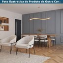 Ver imagem 7 de Kit 2 Cadeiras Napoli Agatha Fratini Assento Encosto Revestidos Tecido Cinza Base Aço Champagne