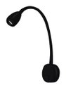 Ver imagem 1 de Arandela Led 3w 3000k Haste Flexível Quarto Cabeceira Cama Leitura - Preto