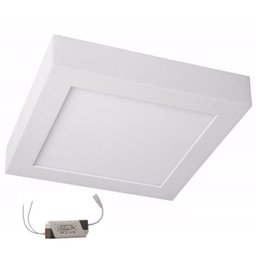Luminária Plafon LED Sobrepor Quadrado 12W 17x17cm Bivolt Save Energy - 5700K - 1