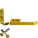 Ver imagem 3 de Kit Acessórios para Banheiro Dourado 4 Peças Plus