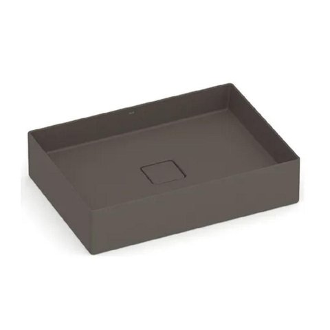 Cuba de Apoio 51x36cm sem Mesa Roca T6 Terra Cafe A32787z660