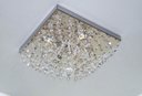 Ver imagem 3 de Plafon de Cristal Legitimo Quadrado 25x25cm Soq 4xg9