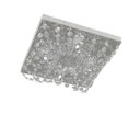 Ver imagem 2 de Plafon de Cristal Legitimo Quadrado 25x25cm Soq 4xg9