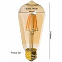 Ver imagem 2 de Lâmpada Led Pera Filamento Âmbar Vintage 4w Bivolt