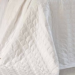 Cobre Leito Queen Jardine Dupla Face com Lese 03 Peças - Branco - 2