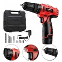 Ver imagem 1 de Parafusadeira Furadeira 12V com Maleta Mondial - PI-12MA