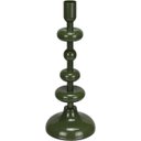Ver imagem 1 de Castiçal Decorativo Porta Vela Home&co Metal 26x10x10cm Verde
