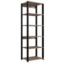 Ver imagem 6 de Estante Livreiro 183x60cm 05 Prateleiras Preto Montana Proddy Preto Montana