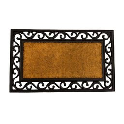 Capacho Emborrachado com Fibra Imperial 45x75cm Kacyumara - 1