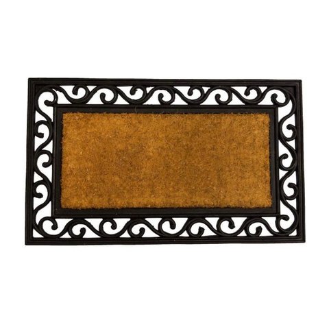 Capacho Emborrachado com Fibra Imperial 45x75cm Kacyumara