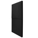 Ver imagem 4 de Cabeceira Solteiro Bali P02 90 cm Para Cama Box Suede Preto