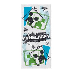 Toalha de Banho Infantil Felpuda Antialérgica 60cm x 1,20m Minecraft Abstrato