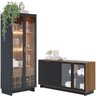 Buffet Vitoria e Cristaleira Guanabara Preto Noce Milano Clb - 1