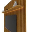 Ver mais imagens de Painel para TV com LED Requinte 220 Naturale Impressão Ripado 3D - Gelius