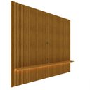 Ver imagem 4 de Painel para TV com LED Requinte 220 Naturale Impressão Ripado 3D - Gelius