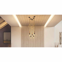 Ver imagem 4 de Pendente Sailor Wood Corda Sisal 1500mm - Marrom Gold