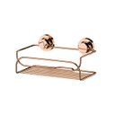 Ver imagem 2 de Suporte Multiuso Banho com Ventosas Cor Rosé Gold Future