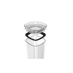 Organizador Hermético Block 2 Litros Nt OB400 OU - 4 Organizador Hermético Block 2 Litros Nt OB400 OU - 4