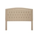 Ver imagem 2 de Cabeceira Queen Size Box 160cm Costa Rica com Capitone Linho cor: Bege