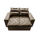 Ver imagem 5 de Sofá 3 Lugares Retrátil e Reclinável 1.80m Cama Inbox Smal com Bordado Pantográfico Suede