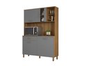 Ver imagem 2 de Kit Viena Plus 1200 Madine:cinza