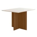 Ver imagem 3 de Conjunto Sala de Jantar Retangular Mesa Helo 120cm e 04 Cadeiras Josi Poliman Móveis
