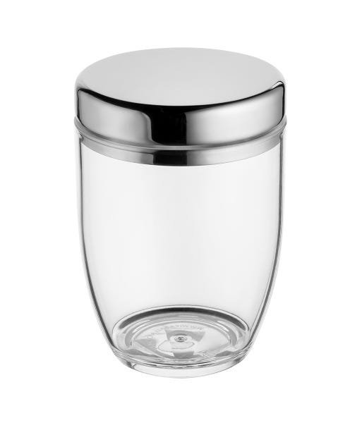 Pote Multiuso Acrílico e Inox Vision 300 Ml Forma B2u - 1