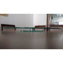 Ver imagem 3 de Prato Giratório Vidro Temperado 8mm Mesa Sala de Jantar 70cm - Off White