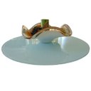 Ver imagem 1 de Prato Giratório Vidro Temperado 8mm Mesa Sala de Jantar 70cm - Off White