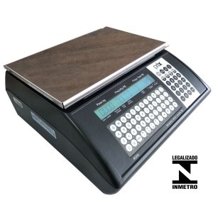 Balança Etiquetadora Toledo - Prix 4 Uno - Ethernet - Incluso 30 Rls de Etiq.