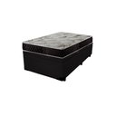 Ver imagem 4 de Cama Box Baú Solteiro Colchão Alana Espuma D20 NK Camas + Box Sintético 49x88x188 Cor:Preto