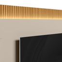 Ver imagem 4 de Rack para Sala com Painel para Tv 70 Pol Led 238cm Spencer L05 Tauari Off White Fosco - Lyam Decor